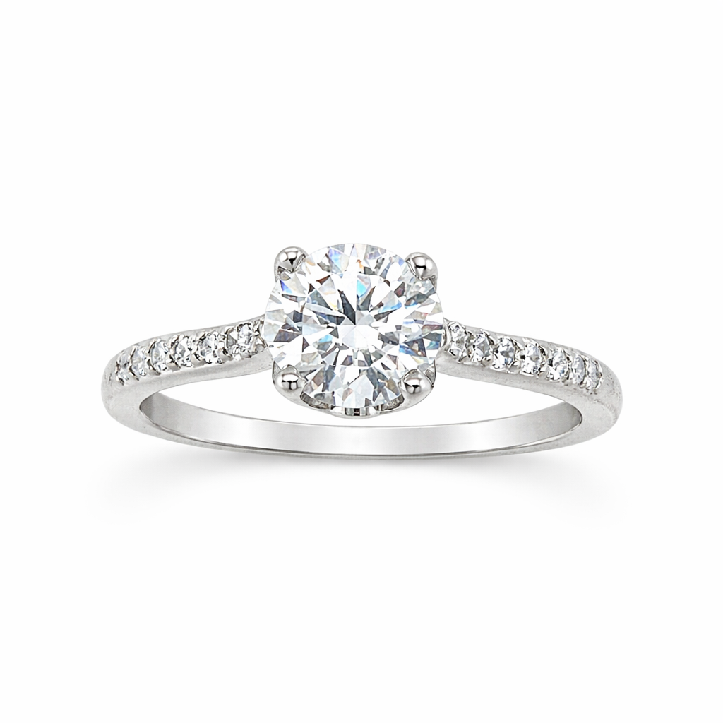 Diamond Grace White Gold Ring