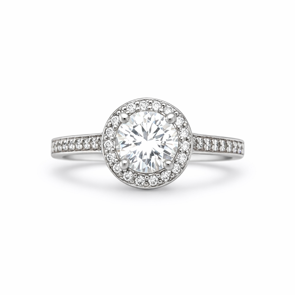 Timeless Brilliance White Gold Ring