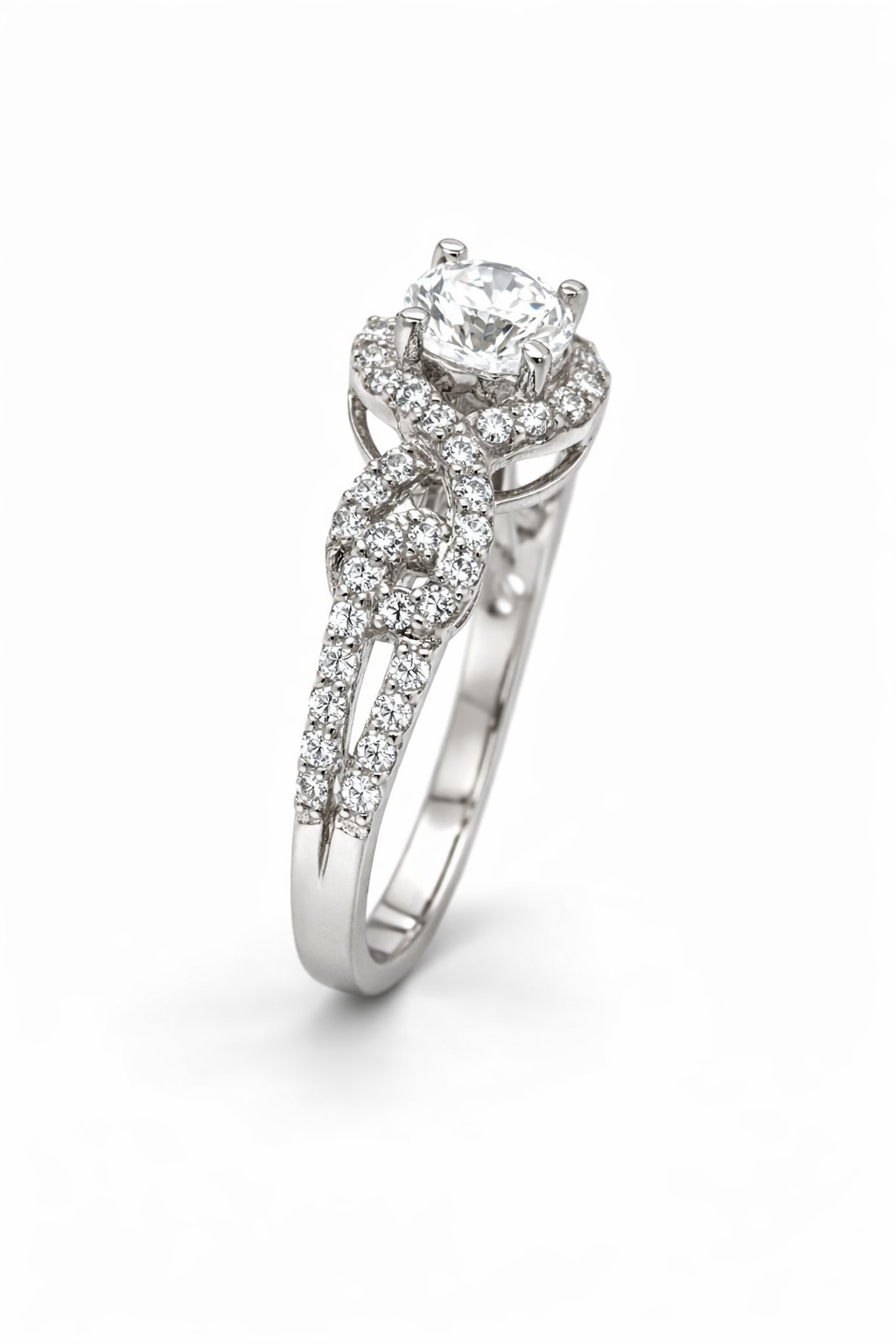 Eternal Brilliance White Gold Ring