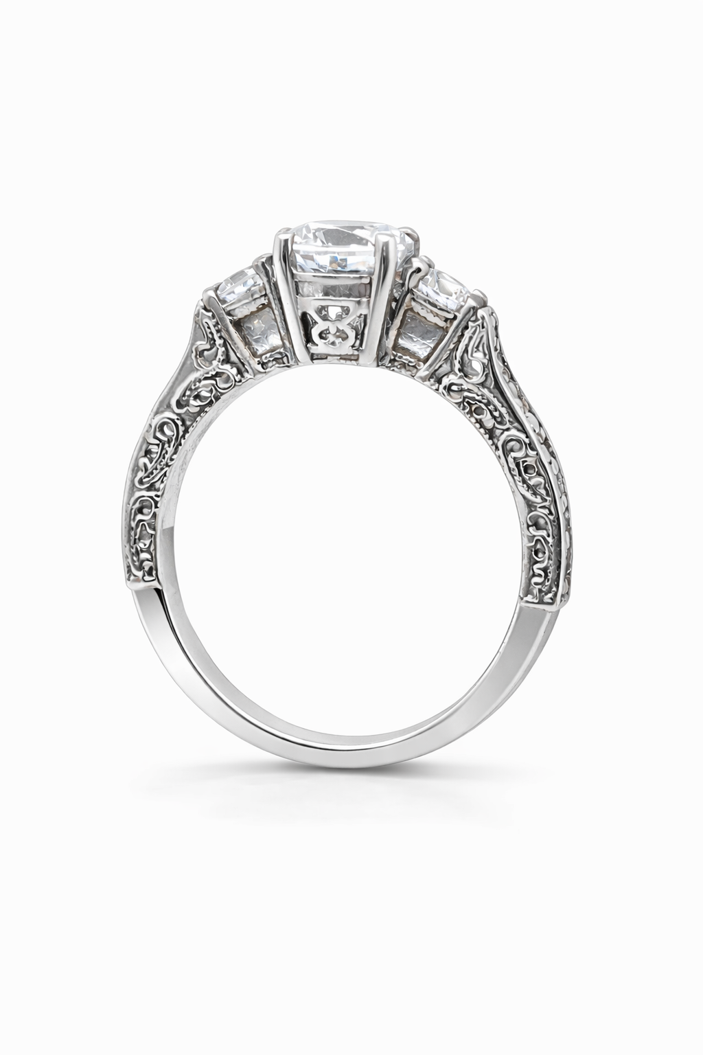 Eternal Brilliance Engagement Gold Ring