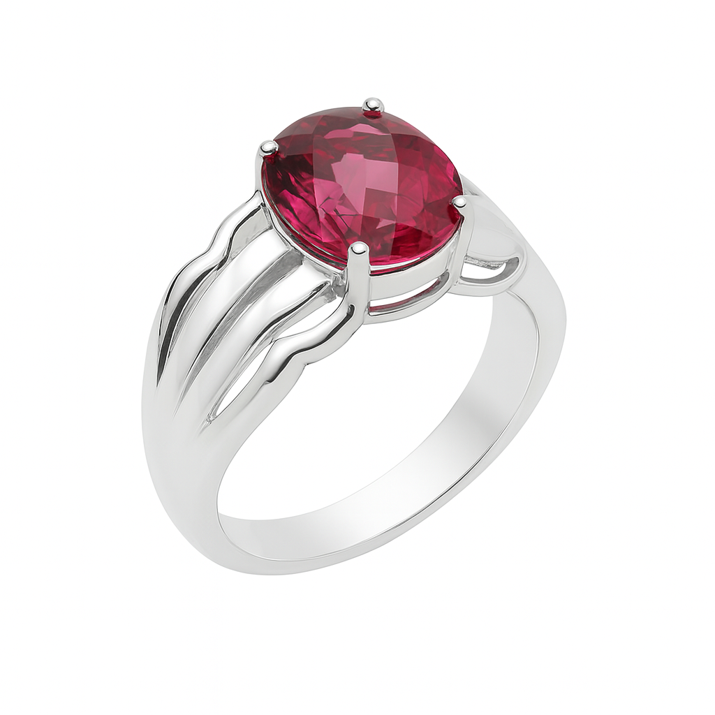 Ruby Radiance Birthstone Ring
