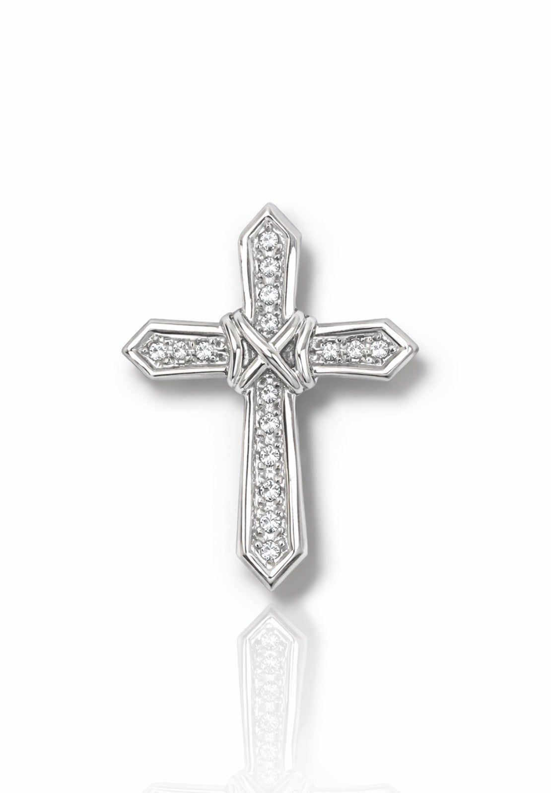 Diamond Faith Cross Pendant