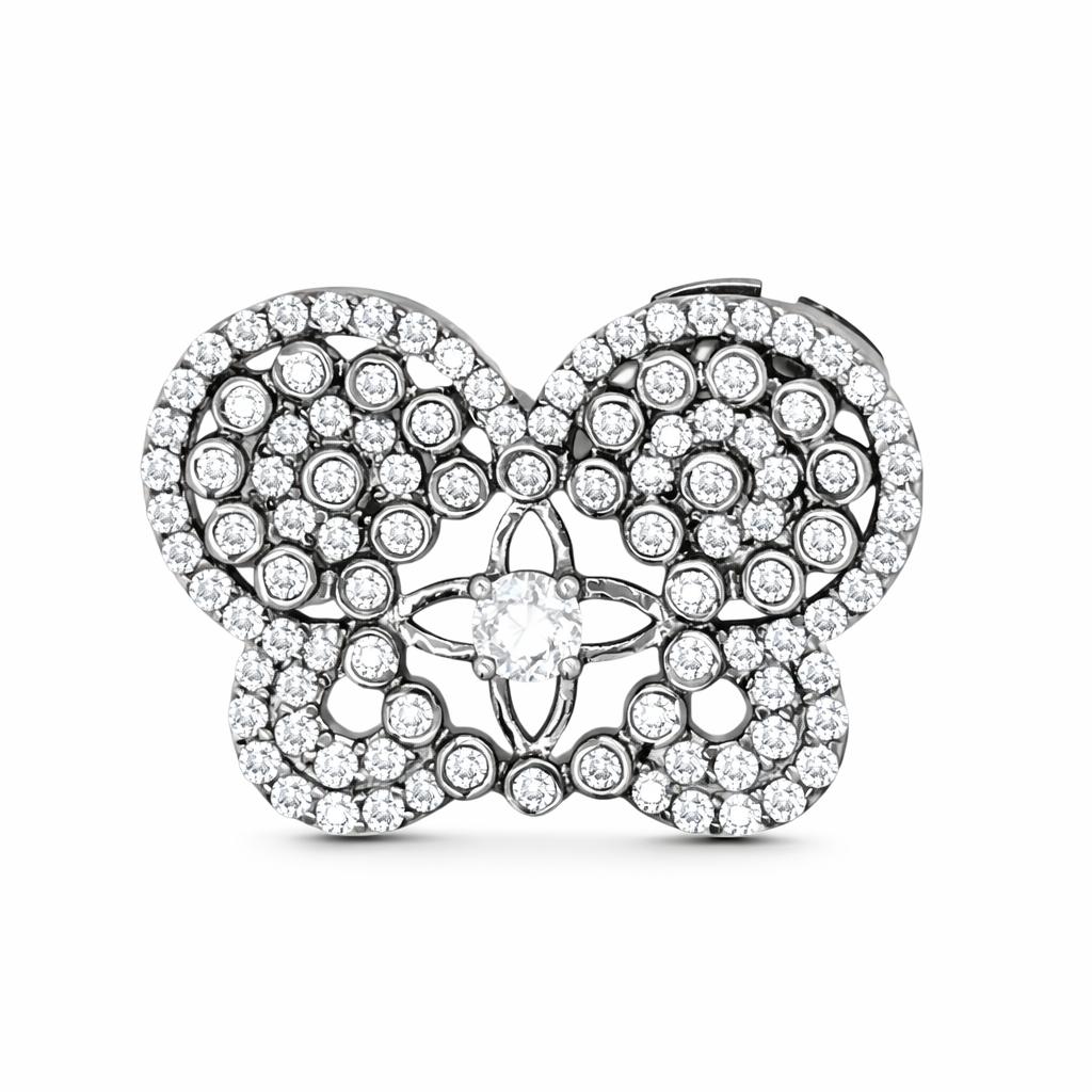 Butterfly Dream White Gold Pendant