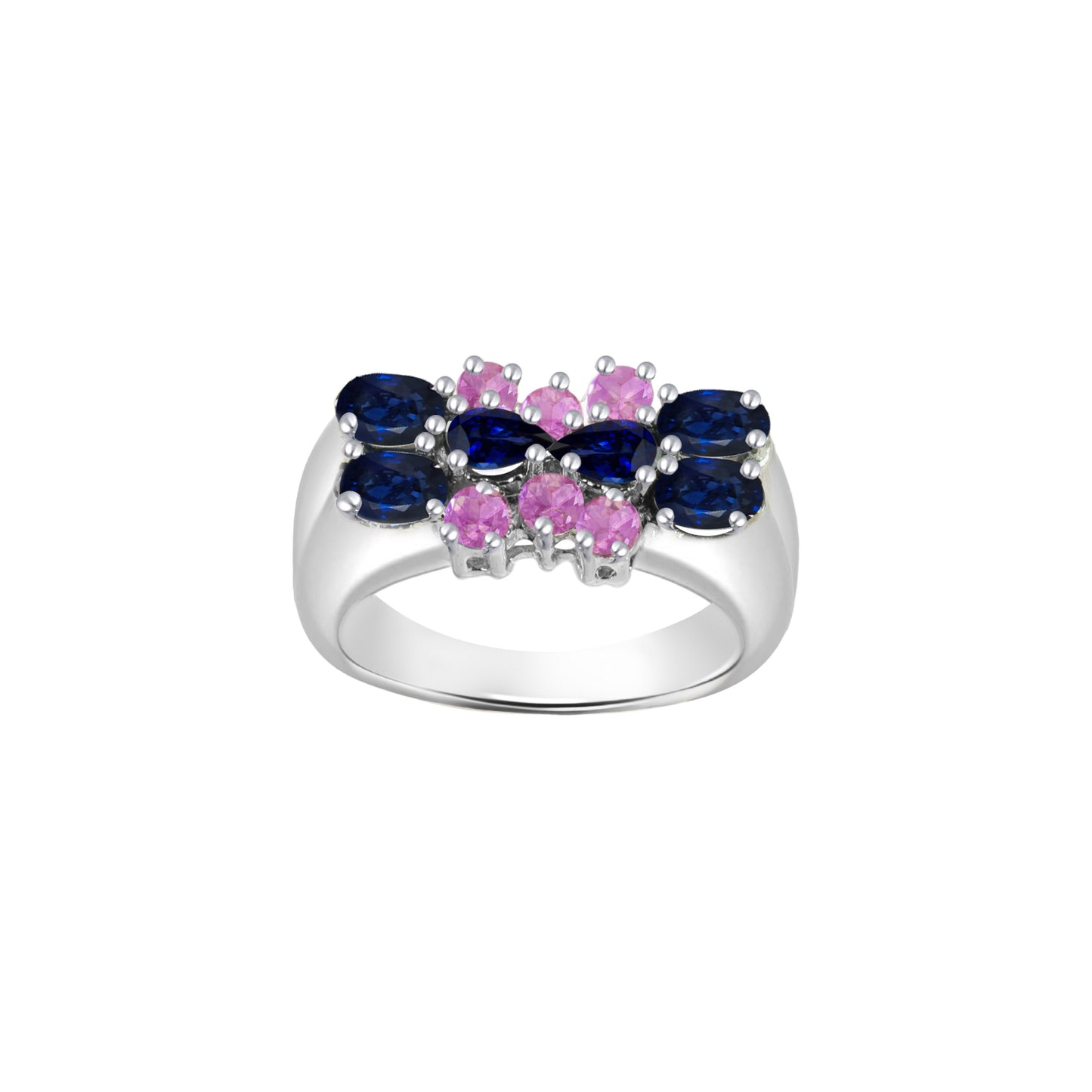 Multicolor Birthstone Gold Ring