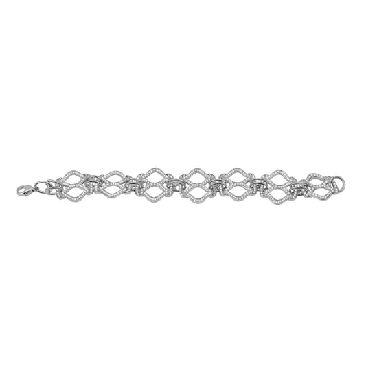 Open Stretch Gold Bracelet