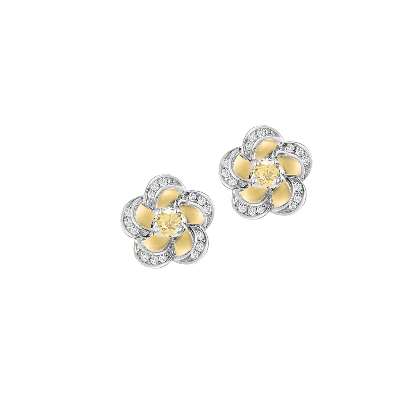 Rose Gold Stud Earring