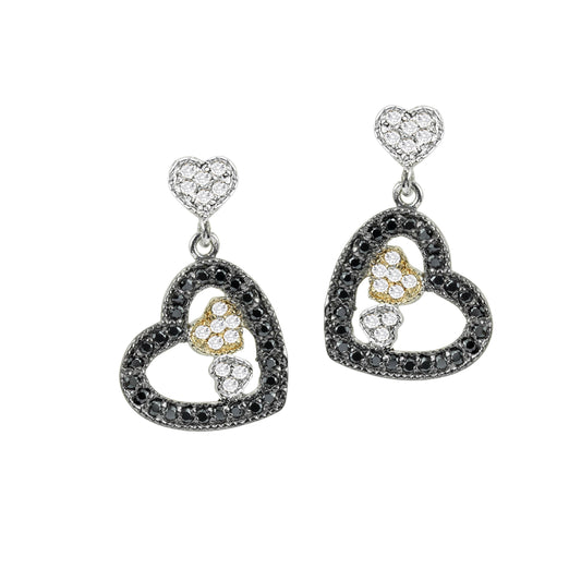 Heart Stud Gold Earring