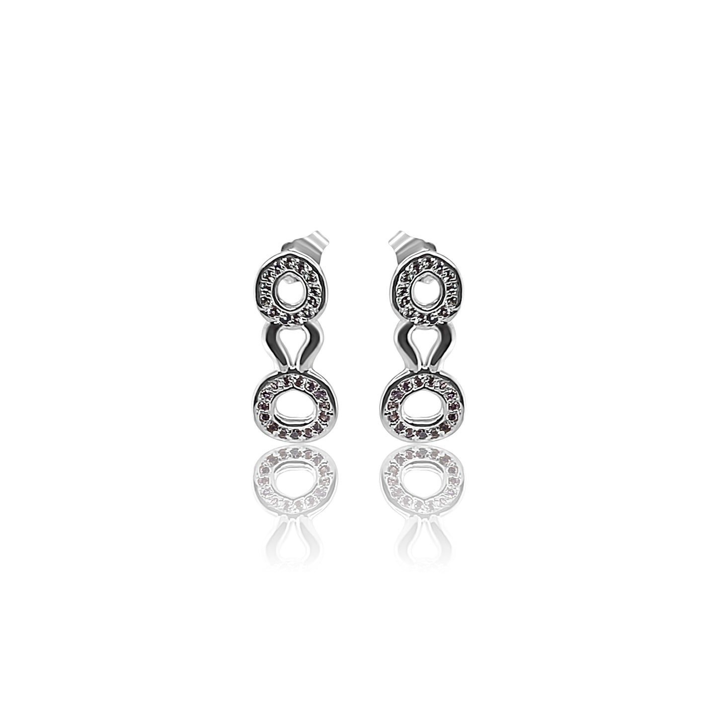 Teardrop Gold Earring