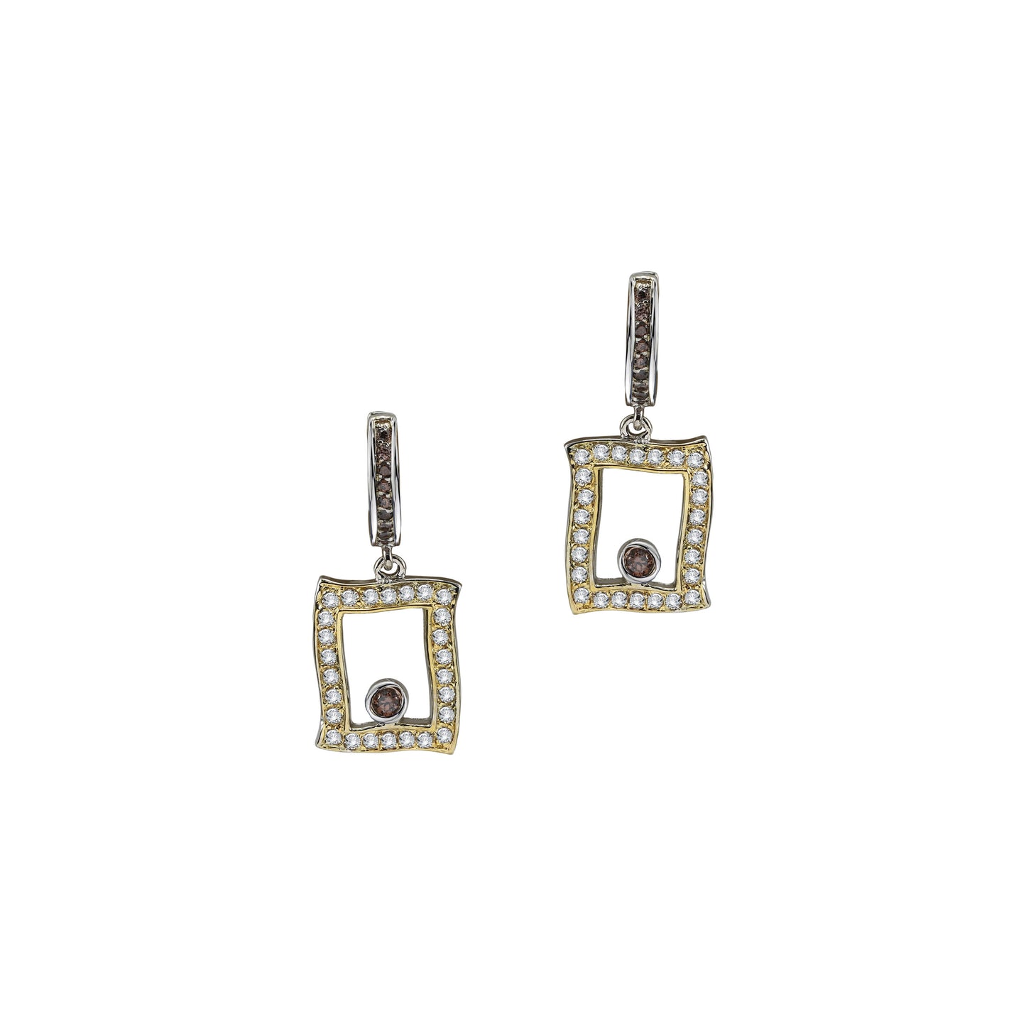 Leverback Gold Earring