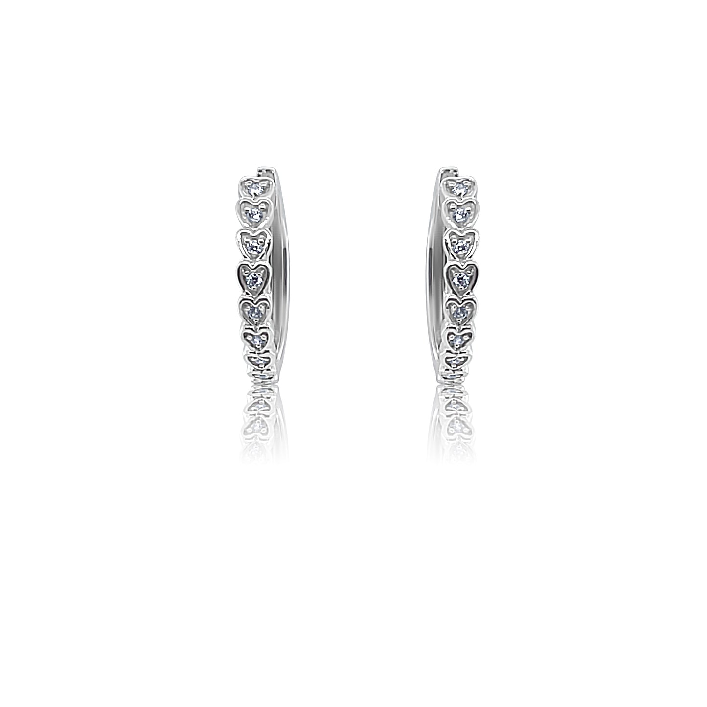 Heart Gold Leverback Earring