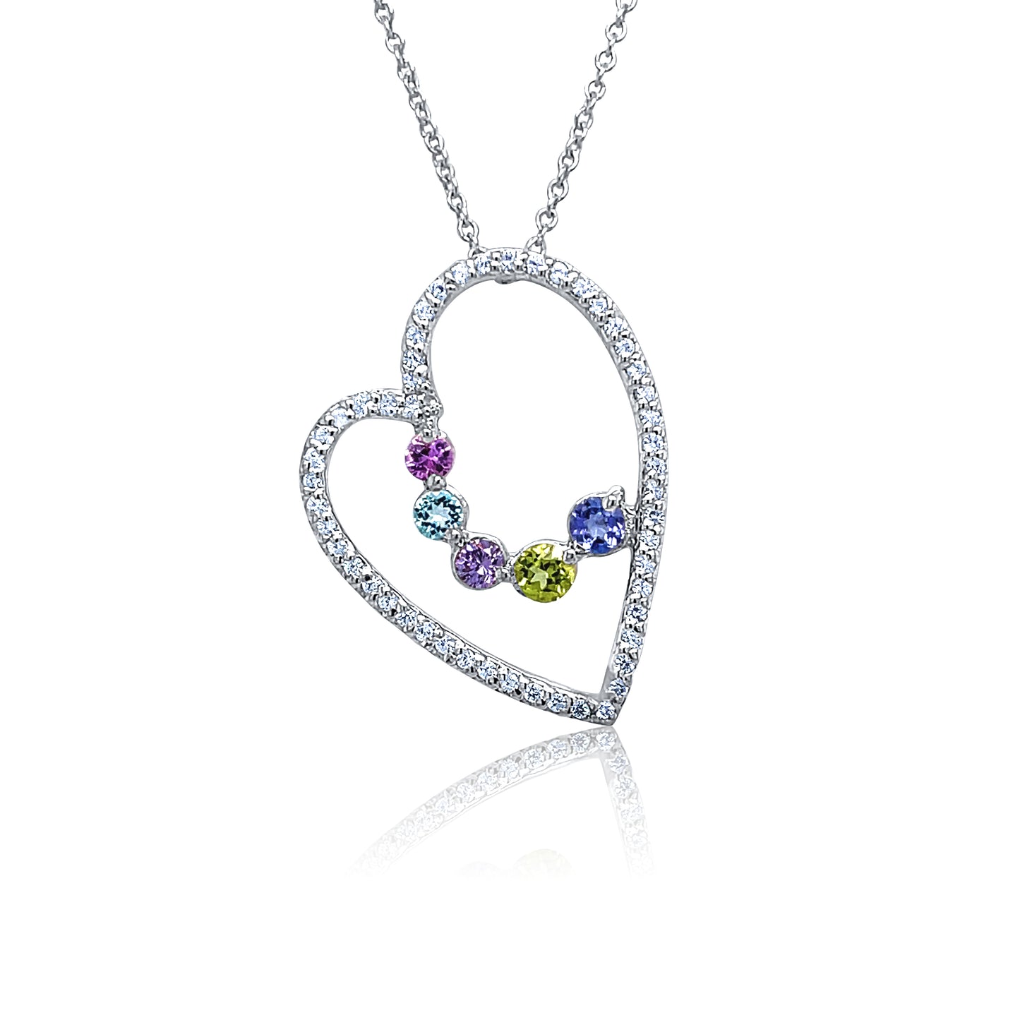 Heart Multicolor Pendant