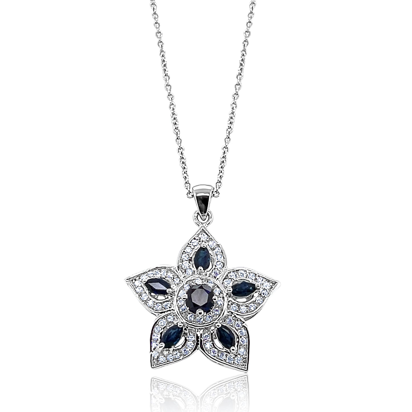 Gold Flower Pendant