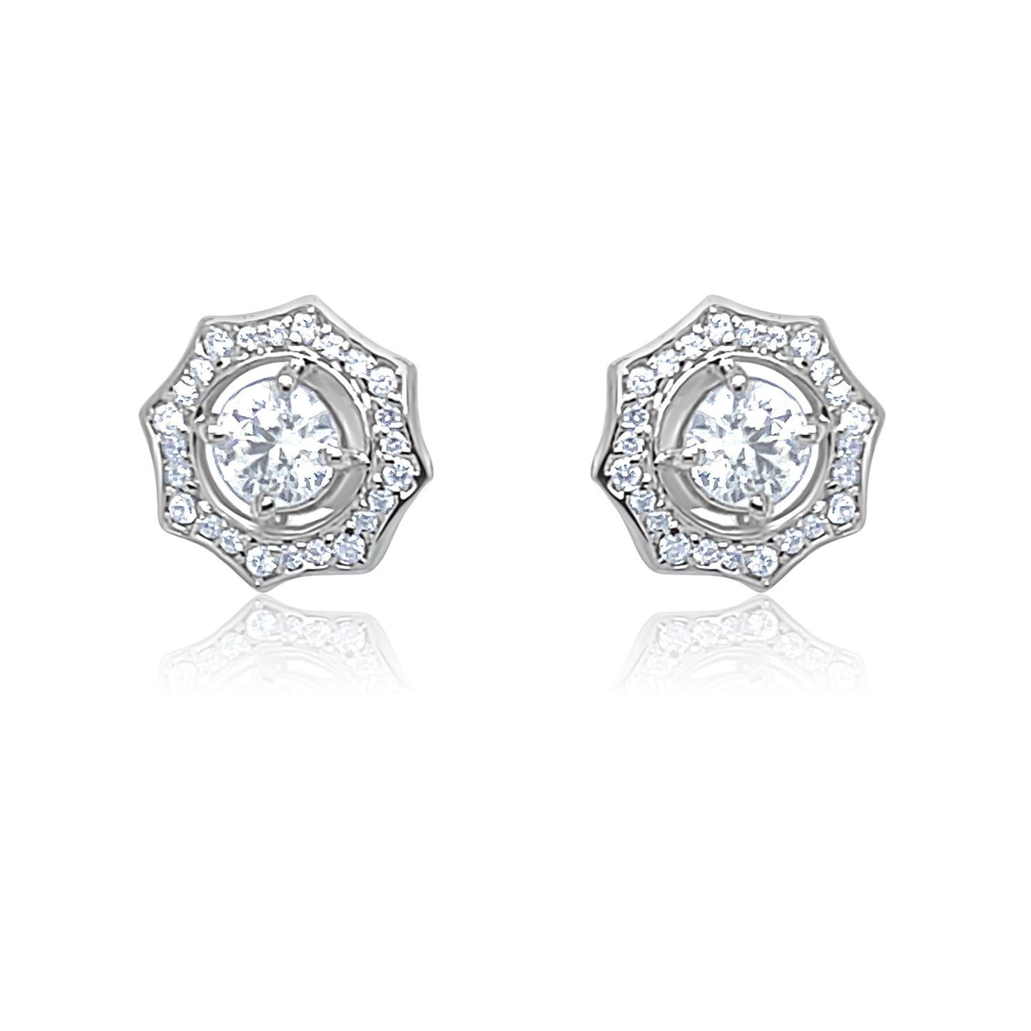 14KW Stud Earring