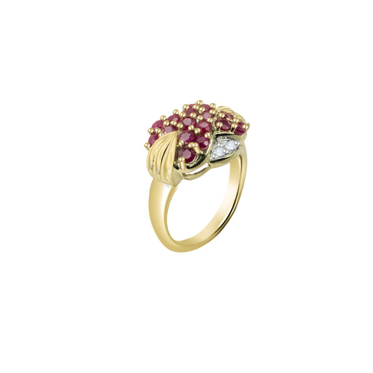Ruby Gold Ring
