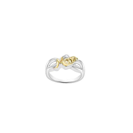 Mom-Shaped Gold Ring