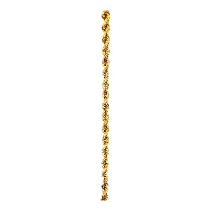 Rope Solid Chain 14K Yellow Gold