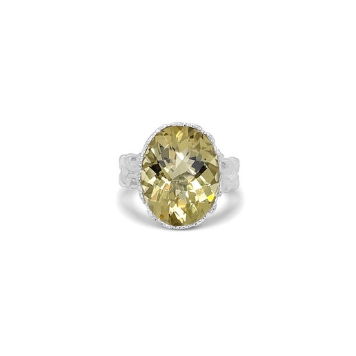 Radiant Topaz Sunshine Ring