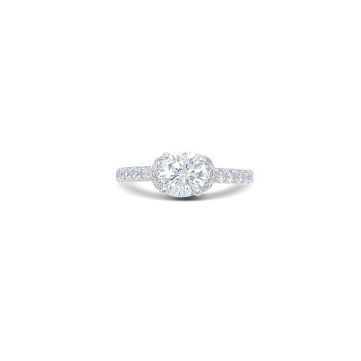 Captivating Cascade Engagement Ring