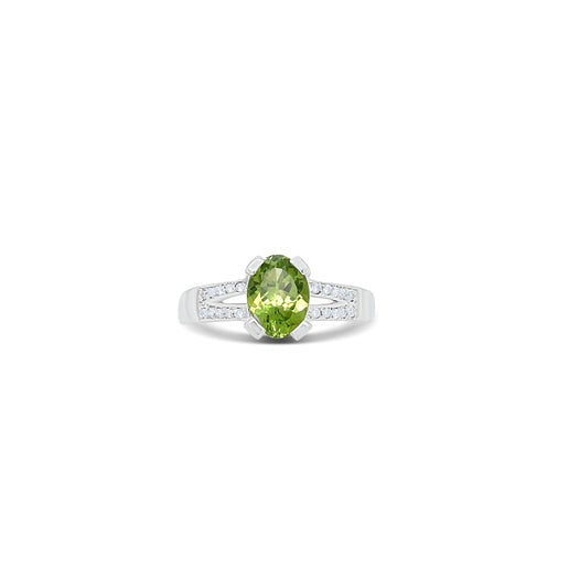 Meadow Green Peridot Serenade Ring