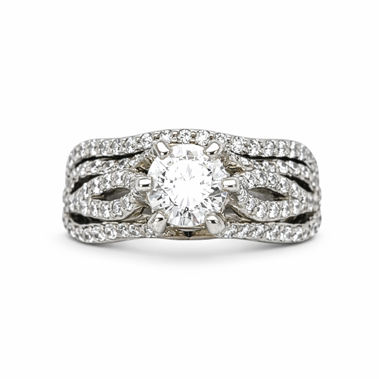 Eternal Brilliance White Gold Ring