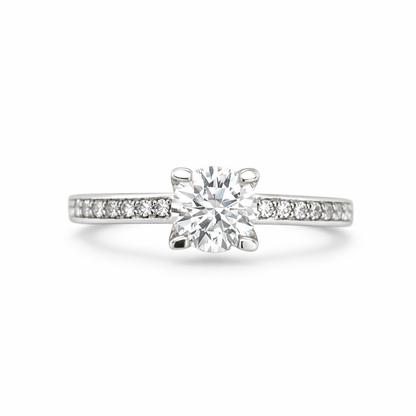 Eternal Brilliance White Gold Ring