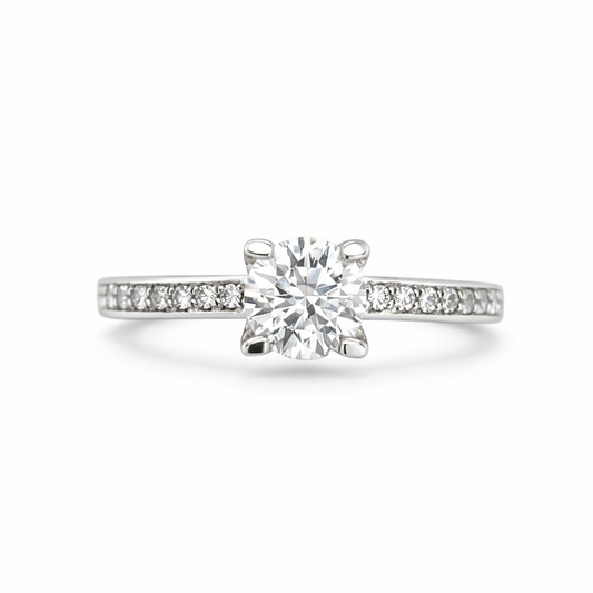 Eternal Brilliance White Gold Ring