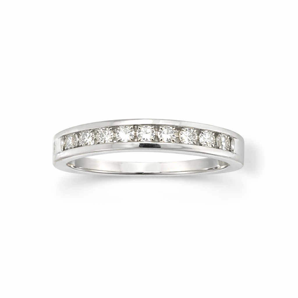 Timeless Radiance Platinum Ring