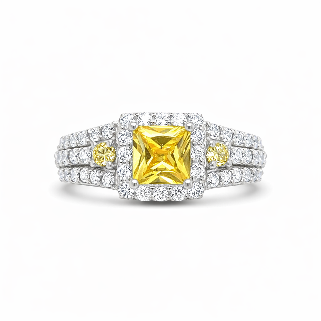 Yellow Diamond Royale Gold Ring