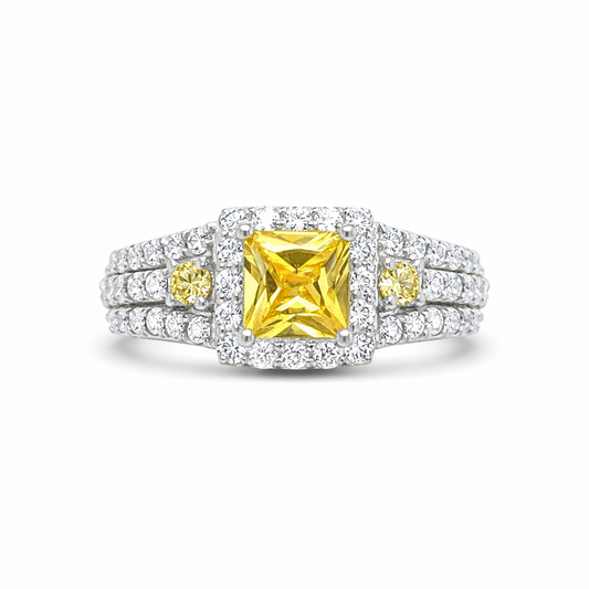 Yellow Diamond Royale Gold Ring