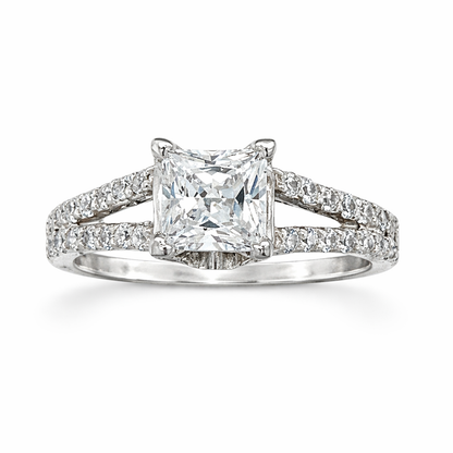 Eternal Princess White Gold Ring