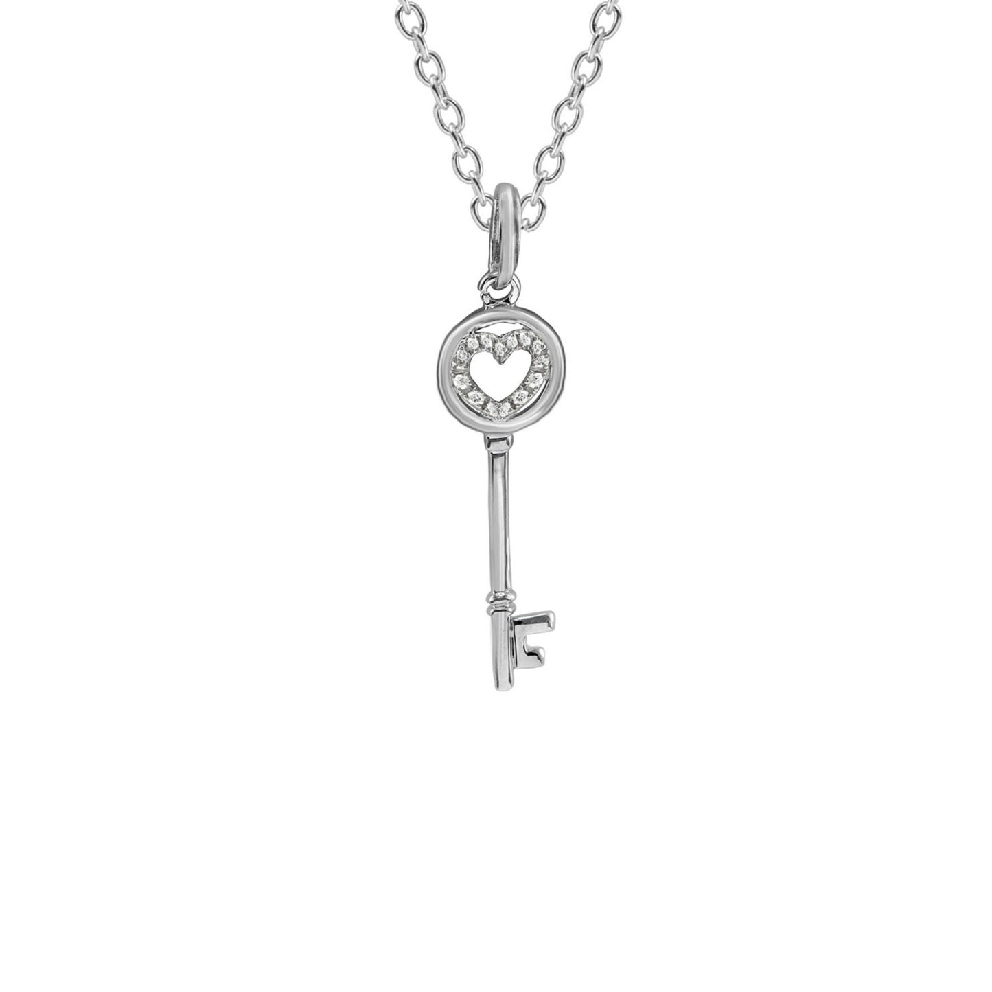 Key to My Heart Diamond Pendant