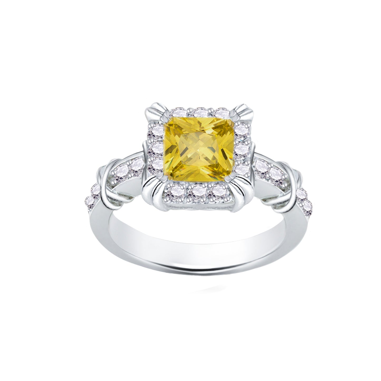 Yellow Diamond Gold Ring