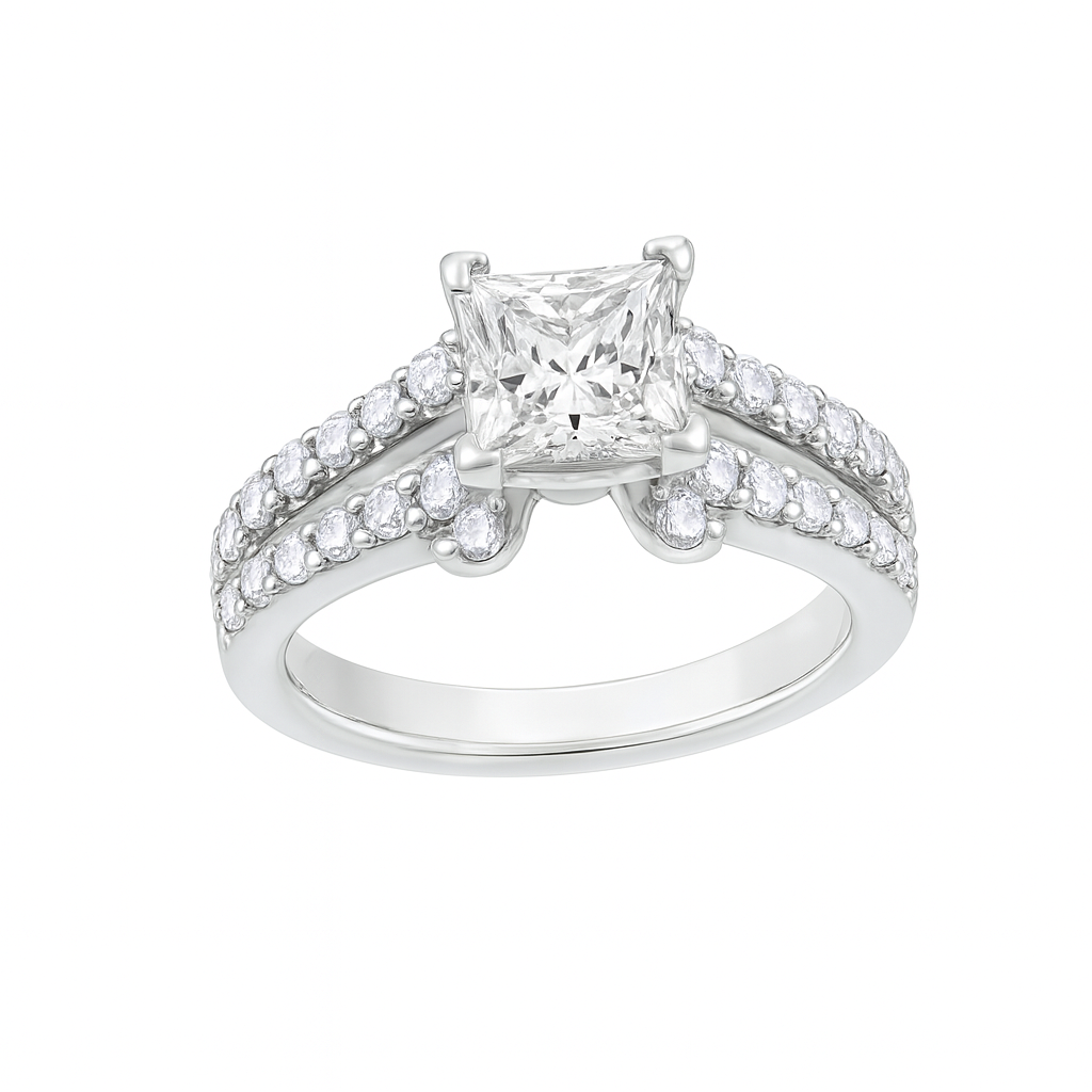 Regal Radiance Engagement Ring