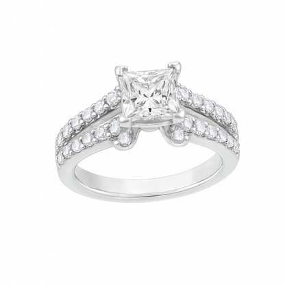 Regal Radiance Engagement Ring