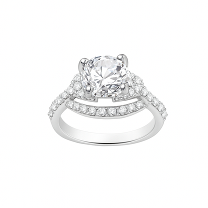 Cascading Stars Engagement Ring