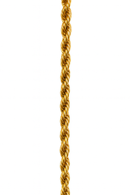 14K Yellow Rope Chain