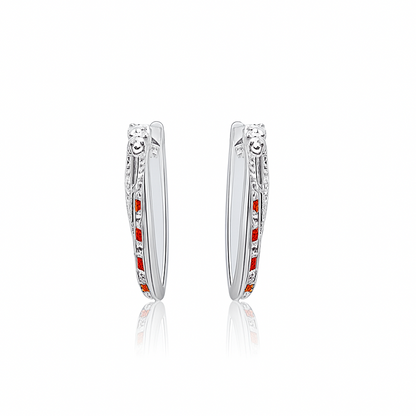 Gold Leverback Earring