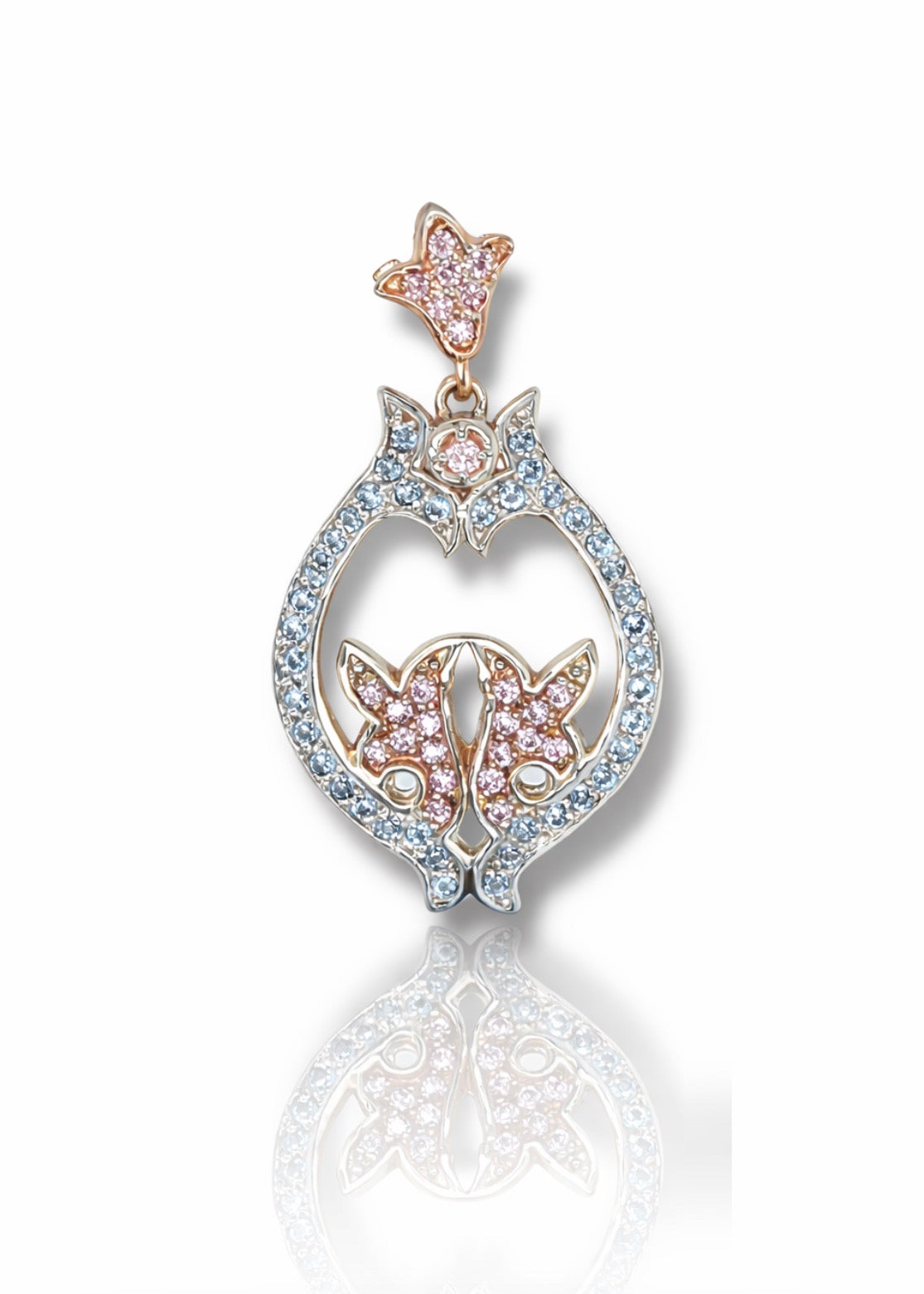 Enchanted Butterfly Garden Pendant