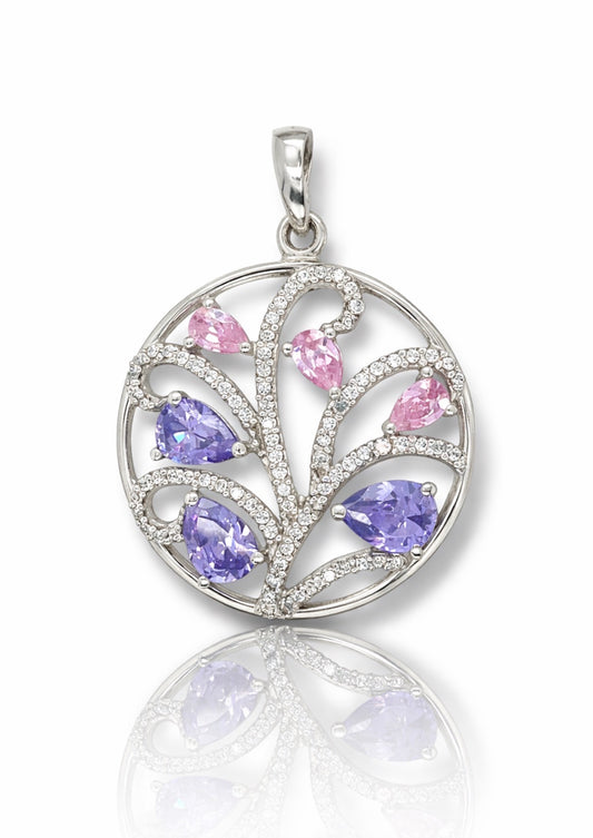 Blossom Harmony Gemstone Pendant