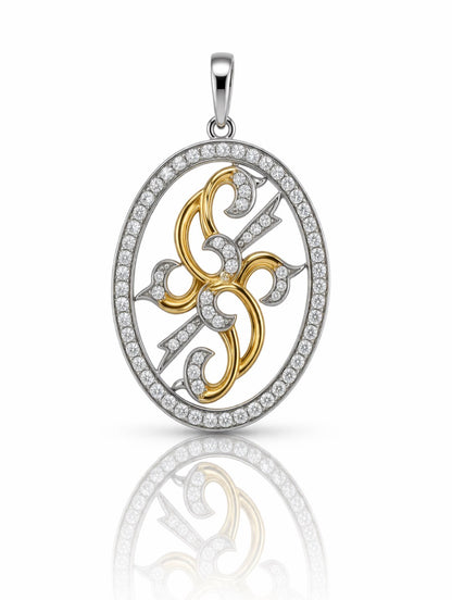 Royal Eclipse Fleur Pendant