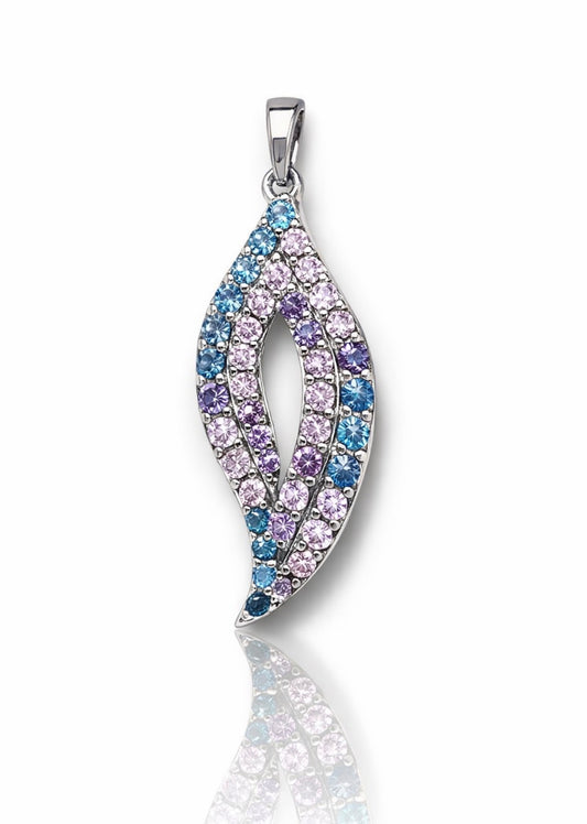 Pastel Aurora Marquise Pendant
