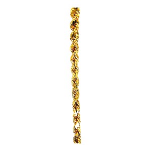 14K Yellow Gold Rope Chain for Men