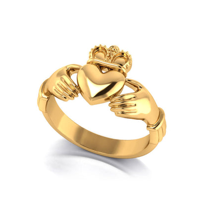 Claddagh Engagement Ring