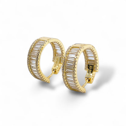 Silver Earrings (yellow-plated)