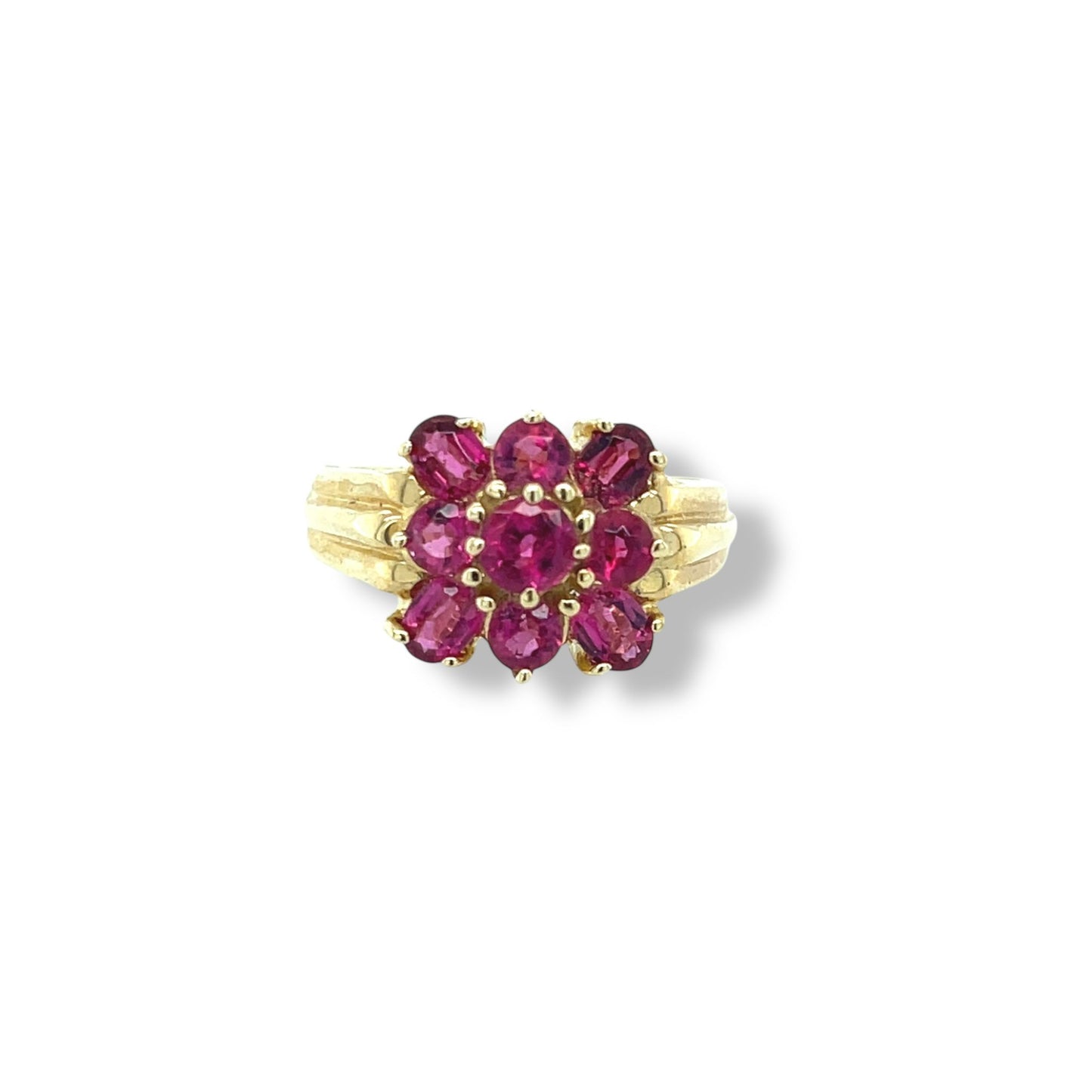 Rupali Oval-Cut Yellow Gold Ring