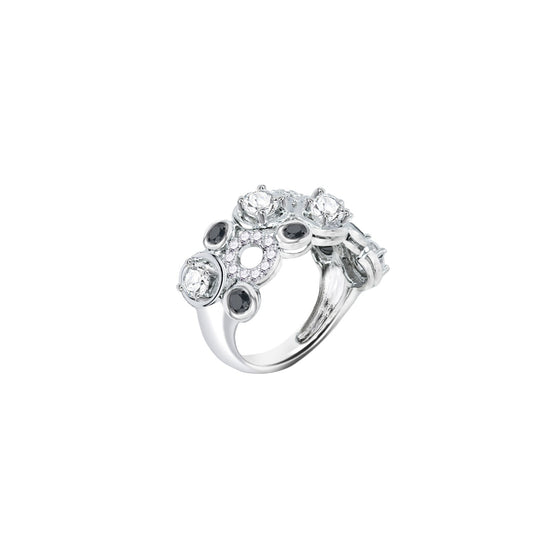 Multi-Stone White Gold Ring