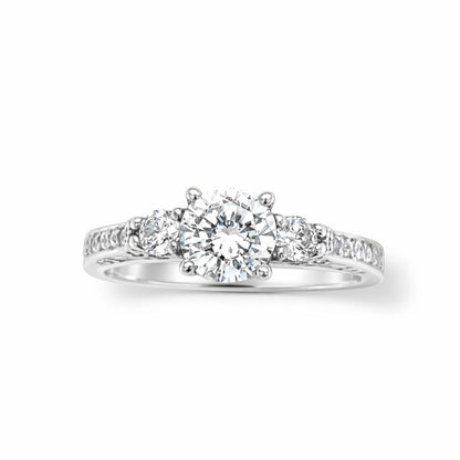 Eternal Brilliance Engagement Gold Ring