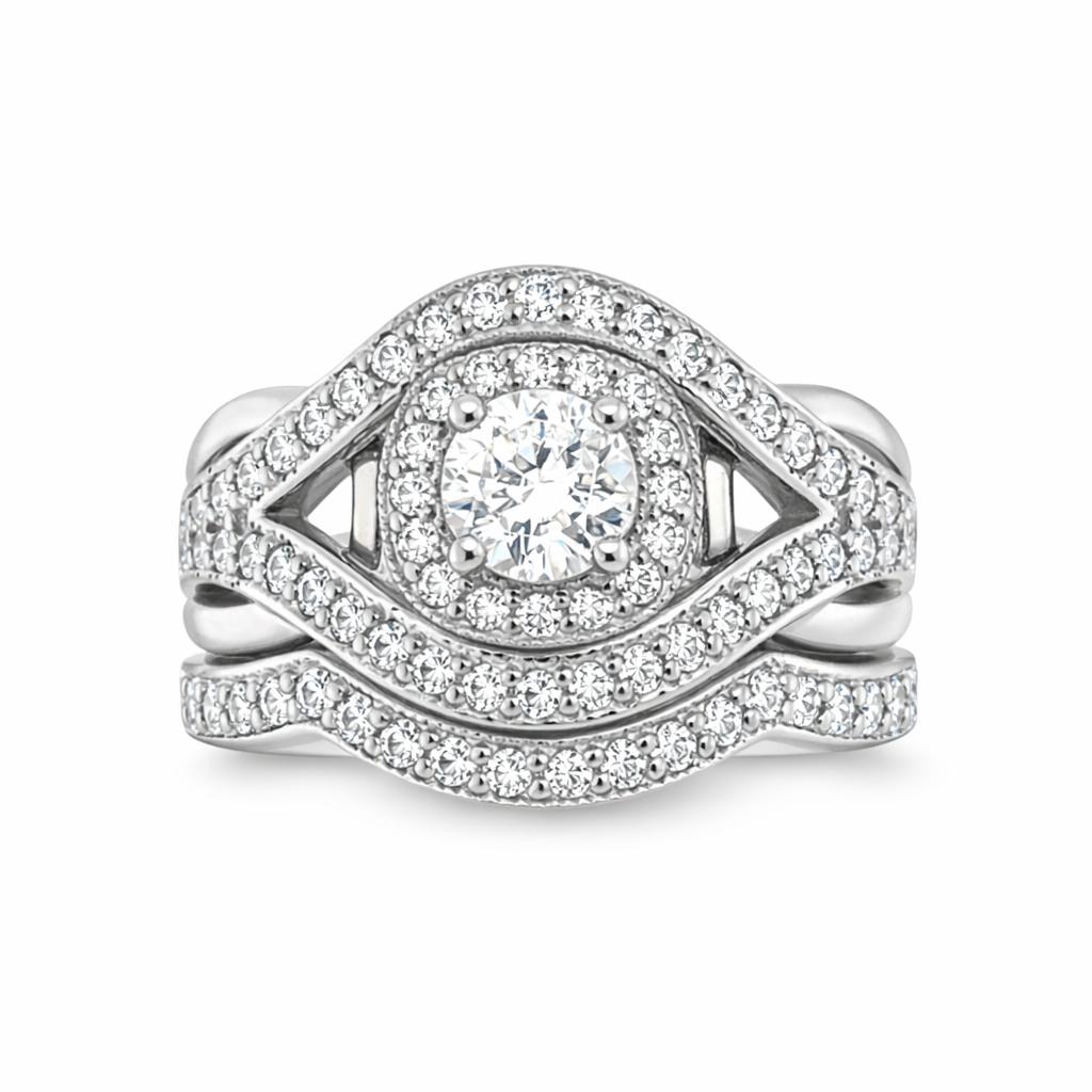 Eternal Brilliance Bridal Gold Set