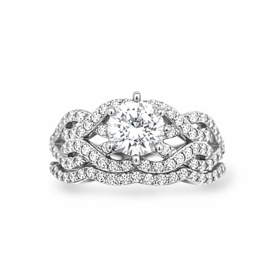 Timeless Radiance Engagement Gold Ring