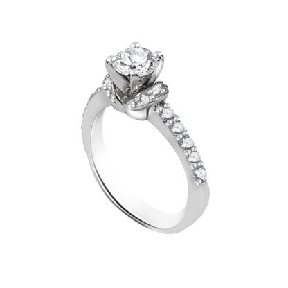 Captivating Cascade Engagement Ring
